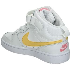 Nike Court Borough Mid 2 (GS) Unisexe Adulte Blanc, Blanc, 36 EU - Publicité