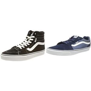 Vans Homme Basket, Toile, Filmore Garçon, Suede Canvas Dress Blues Vintage Indigo - Publicité