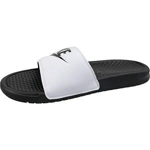 Nike Homme Benassi JDI Chaussures de Plage & Piscine, Blanc (White/Black Black), 44 EU - Publicité
