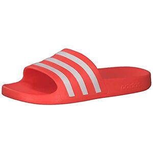 Adidas Mixte Adilette Aqua Slides, Solar Red / Cloud White / Solar Red, 48 2/3 - Publicité