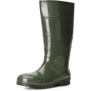 Ladeheid Bottes de Pluie Bottes en Caoutchouc en PVC Homme  (Vert, 47 EU) - Publicité