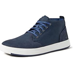 Timberland Homme Davis Square F/L Chukka Bottes, Bleu (Navy Nubuck), 44.5 EU - Publicité