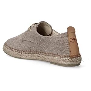 TONI PONS Espadrille à Lacets pour Hommes en Tissu de Coton Dixon Pierre, 43 EU - Publicité