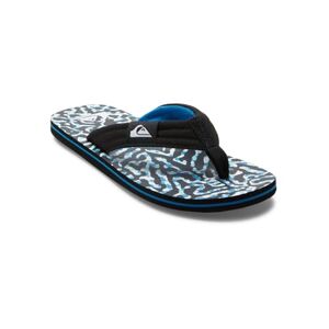 Quiksilver Homme Molokai Layback. Sandale, Noir/Blanc/Bleu, 45 EU - Publicité