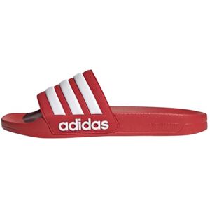 Adidas Mixte Adilette Shower Claquettes, Vivid Red/Ftwr White/Vivid Red - Publicité