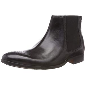 Clarks Homme Gilmore Chelsea Bottes, Noir (Black Leather), 44 EU - Publicité