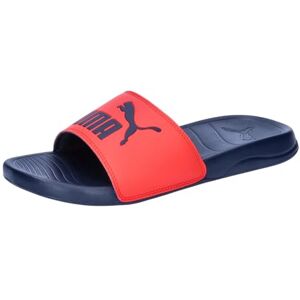 Puma Unisex Adults Popcat 20 Slide Sandals, Active Red-Club Navy, 42 EU - Publicité