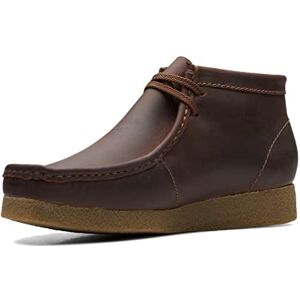 Clarks Homme Bottes Shacre Bottine, Cuir ciré d'abeille, 41 EU - Publicité