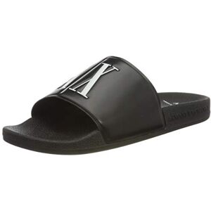 Armani Exchange Homme Sandal TPU+Icon Prin Tongs, Noir (Black+White Logo 00002), 40 EU - Publicité