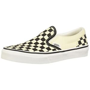 Vans Classic Slip-on, Sneakers Basses Mixte Enfant, Blanc (Checkerboard/Black/White), 30 EU (UK child 12 Enfant UK) - Publicité