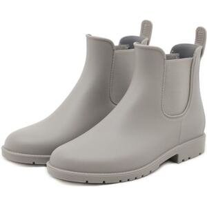 Uniuni Bottes de Pluie Femmes Antidérapant Chelsea Boots Hommes Imperméable Légères Confort Caoutchouc Bottines Gris 39 - Publicité