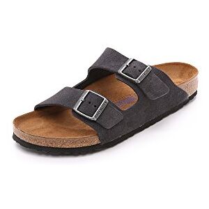 Birkenstock Hommes Arizona SFB Sandales Bout Ouvert, Gris (Velvet Gray Velvet Gray), 41 EU - Publicité