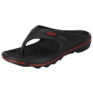 Alaso Chaussures Homme Tongs Piscine Hommes,Chaussures de Plage Été Plates Mules Sports Antidérapantes Semelles Épaisse Sandales Bout Ouvert Confortable Pantoufles Pas Cher - Publicité