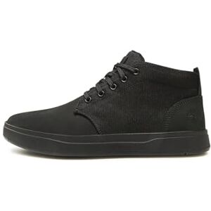 Timberland Homme Davis Square F/L Chukka Bottes, Noir Blackout Nubuck, 43.5 EU - Publicité