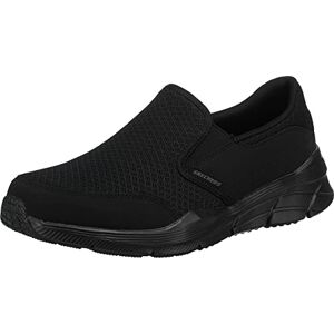 Skechers Equalizer 4.0 Baskets Homme Noir Mesh Pu Black Trim 41 EU - Publicité