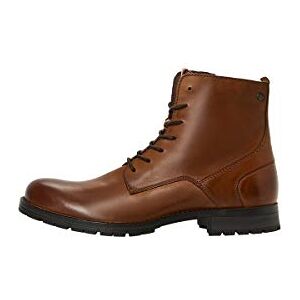 Jack & Jones Homme JFWORCA Leather 19 STS Chukka Boots, Marron(Cognac Cognac), 43 EU - Publicité