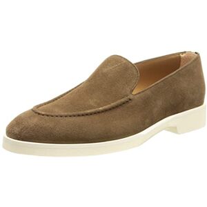 BOSS Homme Jerrard_Loaf_sdvp Mocassin de Style Conduite, Dark Brown205, 39.5 EU - Publicité