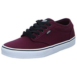 Vans Atwood Canvas Total, Baskets Basses Homme, Bordeaux (Oxblood/Blanc), 44 EU - Publicité