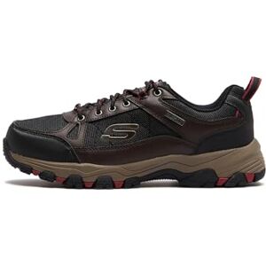 Skechers Homme Selmen Cormack Tissu Oxford, Chocolate Black Leather W Synthetic Mesh, 39.5 EU - Publicité