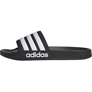 Adidas Mixte Adilette Shower Slides, Core Black / Cloud White, 54 2/3 - Publicité