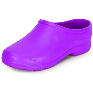 Ladeheid EVA Clogs Sabots Sandales Unisexe Adulte LADW001 (Violet, 36 EU) - Publicité