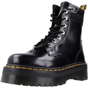 DR MARTENS Mixte 8 Eye Boot, Black Buttero & Black 100% Recycled Da PK Mesh, 43 EU - Publicité