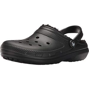 Crocs Classic Lined Clog, Sabots Mixte, Noir/Noir, 45/46 EU - Publicité