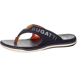 Bugatti 321736000000 , Sandales Bout ouvert Homme , Bleu Dark Blue 4100 , 41 EU - Publicité