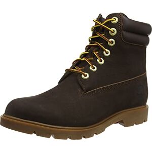 Timberland Homme 6 inch WR Basic Botte Tendance, Dark Brown Nubuck, 42 EU - Publicité