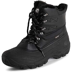 Polar Hommes Imperméable Semelle Bande De Roulement Profonde Fausse Fourrure Doublée l'hiver Bottes De Neige Noir Lacer UK7/EU41 YC0682 - Publicité