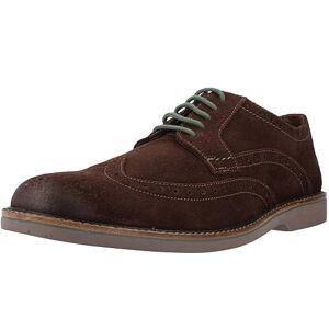 Clarks Homme Atticusltlimit Tissu Oxford, Suede Marron foncé, 42 EU - Publicité