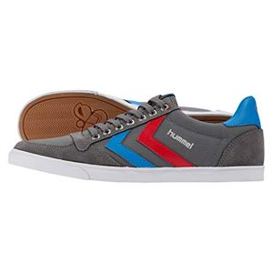 Hummel Schuhe Slimmer Stadil Low Castle Rock-Ribbon Red-Brilliant Blue (63-512-0528) 39 Grau - Publicité