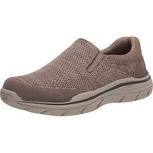 Skechers Homme Expected 2.0-Arago Slip on Canvas Mocassin, Taupe, 41 EU - Publicité