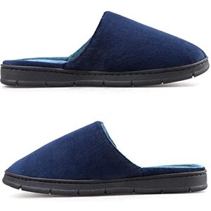 Riemot Mixte Waschbare Haushaltsschuhe Mocassin, Herren Blau, 40 EU - Publicité