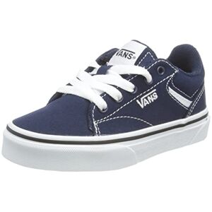 Vans Seldan Basket, (Canvas) Dress Blues/White, 38 EU - Publicité