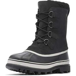 Sorel Caribou Waterproof bottes d'hiver imperméables pour homme, Noir (Black x Dark Stone), 40 EU - Publicité