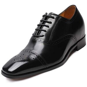 CHAMARIPA Chaussure a Talonnette grandissante de Style Oxford de Pure Cuir pour Homme Plus Grand de 7CM K6531-1 - Publicité