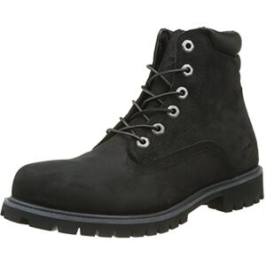 Timberland Homme 6 inch Basic Alburn Waterproof Bottes, Noir Black Nubuck, 44.5 EU - Publicité