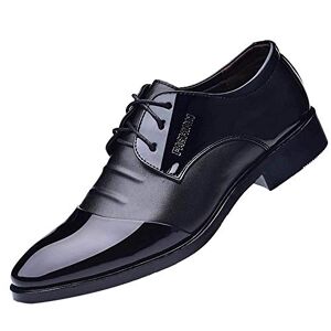 Générique Chaussures creuses pour homme En cuir Style décontracté, Noir 4, 44 EU - Publicité