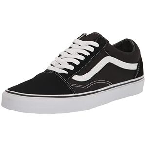 Vans Homme UA Old Skool Basket, Black/White, 41 EU Étroit - Publicité