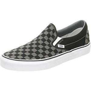 Vans U Classic Slip-on, Baskets mode mixte adulte Noir ((Checkerboard) black/pewter_BPJ) 42.5 EU - Publicité