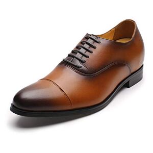 CHAMARIPA Chaussure Rehaussante en Cuir Marron pour Homme de Style Oxford Plus grandit de 7CM X92H38-1 - Publicité