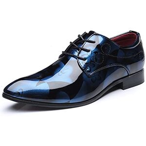 ROMIDA Chaussure Homme Mariage Vernis Dressing Oxford Business Chaussure Homme Business Cuir Vernis Mariage Dressing Oxford - Publicité