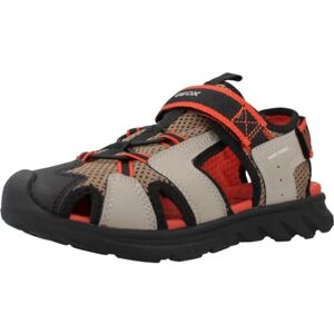 Geox Homme J Sandal Airadyum Bo, Beige foncé Rouge, 37 EU - Publicité