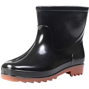 Générique Bottes de Pluie en Caoutchouc Courtes pour Homme Bottes en Caoutchouc imperméables pour Jardin Homme Chaussures de Pluie Chaussures de Pluie Et Sabots Homme Été (Brown, 43) - Publicité