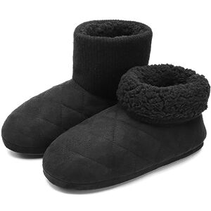 COFACE Homme Haute Qualité Niche Chaussons d'hiver Chaud Anti-dérapant Pantoufles d'intérieur Homme Chaussons Bottes - Publicité