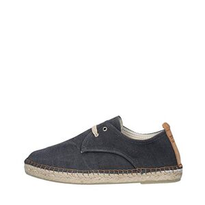 TONI PONS Espadrille à Lacets pour Hommes en Tissu de Coton Dixon Noir, 41 EU - Publicité