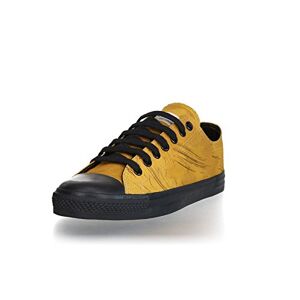 Ethletic Mixte Fair Trainer Black Cap Lo Cut Collection 18 Basket, Dove Camo Mustard Chaussures Noires de Jais, 36 EU - Publicité