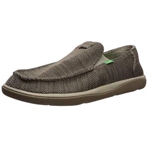 Sanuk Homme Vagabond Tripper Mesh Semelle de Mocassin, Kaki Vintage, 48 EU - Publicité