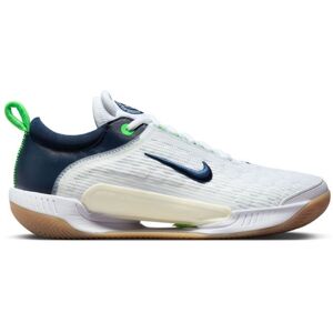 Chaussures de tennis pour hommes Nike Zoom Court NXT Clay - white/midnight navy/green strike multicolor 44 male - Publicité